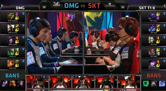 他们真的无法获胜！TE的射击技能显然不如 T1 他们被送回家了！ T1 2-0 TE